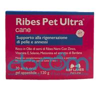 Ribes Pet Ultra Cane 30 Stick Gel NBF Lanes Integratore Dermatologico Pelle