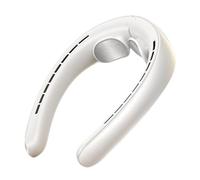 Ribili Cooling Ace, Neck Fans That Blow Cold Air Rechargeable, 3 Speeds Rechargeable Adjustable Migilife Mini Fans, Personal Imwing Cold Air Conditioner for Outdoor Travel Office (White,4000Ah)