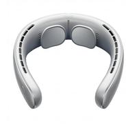 Ribili Cooling Ace, Neck Fans That Blow Cold Air Rechargeable, 3 Speeds Rechargeable Adjustable Migilife Mini Fans, Personal Imwing Cold Air Conditioner for Outdoor Travel Office (Silver,4800Ah)