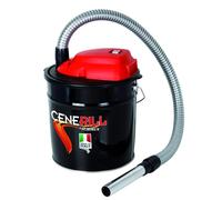 Ribimex Aspiracenere Elettrico Cenerill con Filtro HEPA Lavabile Bidone da 18 L
