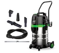 Ribimex Aspiratore Ciclonico 4 in 1 Cyclonix, Aspiratore Solidi, Liquidi e Cenere, Bidone da 30 L, 1600 W, Funzione Soffiante e Scarico Liquidi, Presa Elettroutensili, Accessori Inclusi - PRCEN023