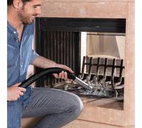 Aspiratore aspiracenere fusto da 18 lt in acciaio 800 W