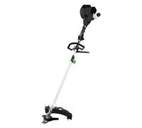 Ribimex Decespugliatore a Scoppio 25 cc, Motore 2 Tempi 750 W, Lama a 3 Denti e Tagliabordi con 2 Fili in Nylon, Impugnature Regolabili, Serbatoio 0,5 L, Imbracatura e Accessori Inclusi - PRDEBT251/IT