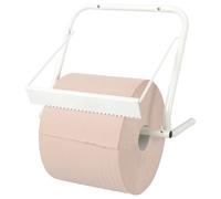 Ribimex Distributore carta murale Dispenser portarotolo Carrello portacarta 30cm