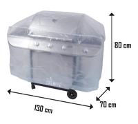 Ribimex F10Copertura rettangolare per barbecue 130x70x80 cm