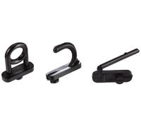 Ribimex KIT 30 GANCI PER PANNELLO PORTA UTENSILI PORTATTREZZI HOBBY E FAI DA TE
