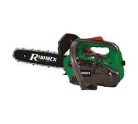 Ribimex Motosega da Potatura a Scoppio 25,4 cc, Lama da 300 mm, 1,07 HP a 11.000 giri/min, Lubrificazione Automatica, Velocità Catena 21 m/sec, Avviamento Manuale, Accessori Inclusi - PRTRT301