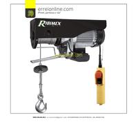 PARANCO ELETTRICO ELEVATORE MONTACARICHI FINO A 500KG CON CARRUCOLA