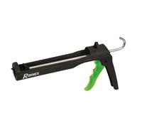 Ribimex Pistola per Silicone e Sigillanti Manuale, in Plastica Leggera e Resistente, Adatta anche per Cartucce di Colla e Mastice, per Uso Domestico e Professionale - PRPSMC
