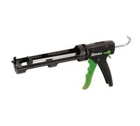 Ribimex Pistola per Silicone e Sigillanti Professionale Serie Pro | Plastica Leggera e Resistente, Adatta a Mastice, Acrilico, Poliuretano e Colla, Sistema Anti-Goccia, PRPSMCPRO