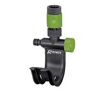Ribimex PRA/DV.9113 Supporto portatubo per Rubinetto, Grigio/Verde