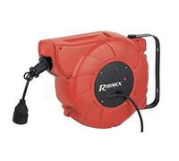 Avvolgicavo elettrico automatico cavo 22mt presa 2 P+T sicuro affidabile PRDAE22