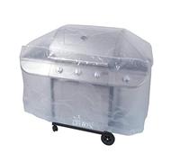 Ribimex - PRH09090X70 - Copertura Rettangolare per Barbecue - Eco Platinium - 90 x 70 x 70 cm