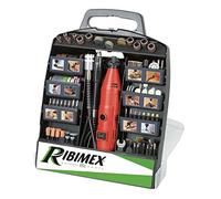 RIBIMEX PROMKIT301 Kit mini trapano in valigetta, 300 Pezzi, per modellismo
