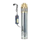 Ribimex PRPGP750/60/1TL Pompa sommersa 1 turbina in Ottone 750 W, Argento, 50x10x10 cm