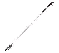 Ribimex Prplt5Xl Lancia Telescopica Alluminio con Impugnatura e Ugello N° 5, Nero/Argento, 92 X 2.5 X 6.5 Cm