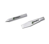 RIBIMEX PRSOUDP10/B Set di 5 Punte Stilo e 5 Piatte