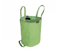 Ribimex Sacco in Juta per Rifiuti da Giardino 30 L, con 3 Maniglie e Manico Rinforzato, Ideale per Trasporto di Scarti e Residui Vegetali - PRSAC030J