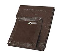 Ribimex Telo Impermeabile da Esterno Rinforzato 2x3 m, 120 g/m², in Polietilene Anti-UV, con Occhielli in Alluminio Ogni Metro, Imputrescibile e Resistente agli Agenti Atmosferici - PRB12002X03M