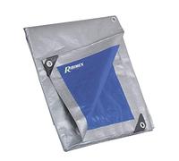 TELO RIBIMEX TELONE GRIGIO/BLU OCCHIELLATO 6X10 RINFORZATO 250GR COPRI PISCINA