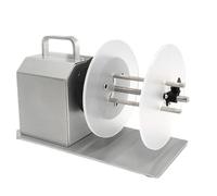 Ribobinatrice automatica di etichette con deflettore, sincronizzazione elettrica, velocità 1-12 pollici/s per logistica ed elettronica