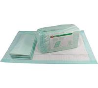 Ribocare 90 Pezzi Traversa per malati Materassini fasciatoio Record cucciolo imballato pellicole - 60 x 60 10 veli