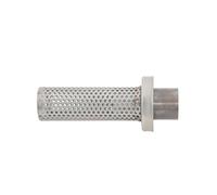 RIBONI Silenziatore Silenziatore di Scarico Moto Universale Db Killer da 50,8 Mm 60 Mm con Silenziatore A Rete Catalizzatore Dit Bike Slip On Silenziatore Scarico (Misurare : B-60MM)