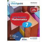 Ric Pimentel Te Cambridge Checkpoint Lower Secondary Mathematics Stu (Tascabile)