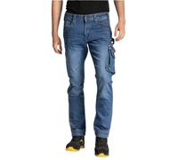 RICA LEWIS PANTALONI JEANS JOB BLU MULTITASCHE UOMO TG.52