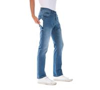 Rica Lewis Smartphone Jeans Rl70 Fibreflex Stretch Brossé Spjzc, Blu, 50 Uomo