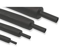 Ricable Custom B318 - diametro 18 mm 3:1 - Guaina Termorestringente al Metro Nero