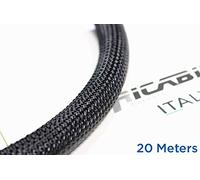 Ricable Custom BB20/20 - Nero/Nero 20 mt - Guaina Calza x Cavo 16-22 mm