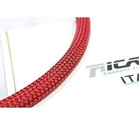 Ricable Custom RB13 - Rosso/Nero al metro - Guaina Calza x Cavo 10-16 mm