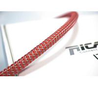 Ricable Custom RG08/20 - Rosso/Grigio 20 mt - Guaina Calza x Cavo 4-10 mm