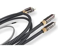 Ricable MT1 MAGNUS 2 x 1 mt - Cavo High-End Audio Stereo RCA per Giradischi