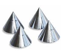 Ricable SK4 - Kit 4 pz. Spikes Supporti conici per diffusori acustici Hi-Fi con