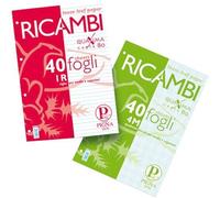 Ricambi ad anelli per quaderni Pigna A5 4 mm 00629044M (conf.40)