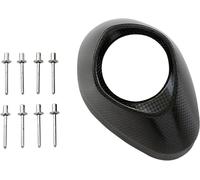 Akrapovic Carbon T35 Type 1 V-ec28 Muffler End Cap Nero