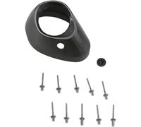 Akrapovic Carbon T3 Type 1 V-ec33 Muffler End Cap Nero