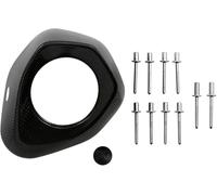 Akrapovic Carbon V-ec94 Muffler End Cap Nero