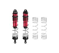Ricambi Ammortizzatore RC Per Arrma Per Mojave 4S ARA330793 Per GPM 1/8 132mm Lega Progressiva Ammortizzatore Anteriore Molla Parte Aggiornamento(Red)