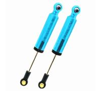 Ricambi Ammortizzatore RC Per Axial Per SCX10 Per TRX-4 Per TRX4 1/10 100mm 2 Pezzi Ammortizzatore A Sospensione Idraulica Alluminio Ammortizzatore Interno Molla Ammortizzatore(Blue)