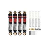 Ricambi Ammortizzatore RC Per Hobby Plus CR18P Per Rock Van E Trail Hunter 1/18 RCAWD Lega 47 Mm Parti Aggiornamento Dell'olio Ammortizzatori Anteriori Posteriori(Blue)