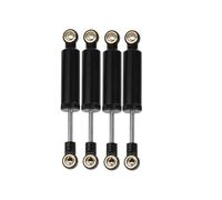 Ricambi Ammortizzatore RC Per SCX10 II RBX10 Per Wraith Per TRX4 Per Redcat Per Axial Track Tipo 1/10 70 80 90 100 110mm 4 Pezzi Incorporato Ammortizzatore A Molla(Black,80mm)