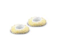 Ricambi Aspirazione KÄRCHER 2.863-345 - Set 2 panni microfibra per spazzola rotonda, lavabile