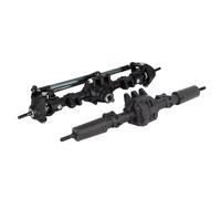 Ricambi Assale RC Per Axial Per SCX10 II 90046 90047 1/10 RC Car Assale Anteriore Posteriore Dritto RC Per Rock Crawler RC Parti Accessori Di Aggiornamento(1 set)