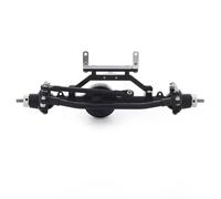 Ricambi Assale RC Per Gelande II TF2 D110 Per Yota II D90 1/10 RC Car Per Rock Crawler Assi In Lega Di Alluminio CNC Assale Anteriore Posteriore Set Nero(Front Axle)