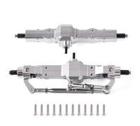Ricambi Assale RC Per JJRC Per FeiYu Per WPL C14 C24 B14 B16 B24 B36 1/16 RC Ricambi Per Auto 9IMOD Kit Assale Anteriore Posteriore In Metallo Accessori Di Aggiornamento(Silver)