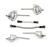 Ricambi Assale RC Per SCX10 90046 90047 Assale Anteriore Posteriore Con Per Passo 313 Mm Componenti Dello Sterzo Trasmissione Inversa Metallo Struttura Arrampicata