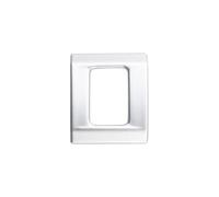 ricambi auto Adesivi Per La Copertura Del Pulsante Della Spia Di Avvertimento Per BMW X3 G01 Per X4 G02 2018-2023(Silver)
